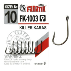 гачки Fanatik Killer Karas №10, набір 8шт.  FK-1003-10