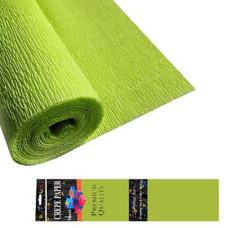 папір гофр. ST02314 салатовий 50см.х200см., 25гр./м2  (1/500)