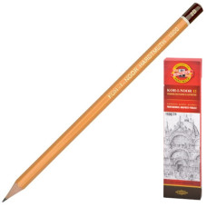 олівець чорнографітний K-I-N 1500.2В без гумки  (12/72/144/4320)