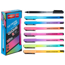 ручка Unimax Ultron POP 2х кульк. синя 0,7мм.  UX-152-02  (12/120/1200)