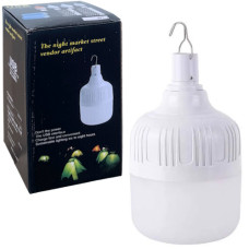 лампа LED 30Вт, акум., USB, гачок, час роботи до 3 годин  640030  (50)