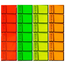 цінник стрічка широка, набір 18 стрічок по 6 цінників, ціна за набір