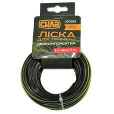 ліска для тримера Сила двокомпонентна зірка d-3,0мм. 15м.  550283