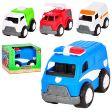 машинка спецслужби 18см. в кор. 18,5х12,5х13,5см.  1842-1-2-3-4  (48)