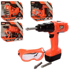 набір інструментів 21см., окуляри, на батар. в кор. 28,5х23х8см.  KY1068-102A-03-05-07B  (24)