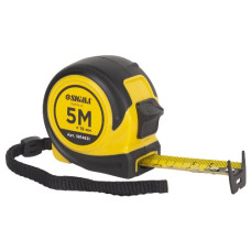 рулетка Сигма Compact обгумована 5м.х19мм., двостороннє полотно/зачіп  3814631