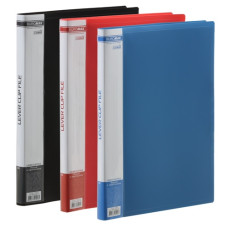 тека Buromax з боковим притиском А4 пластикова  ВМ.3401  (20/160)