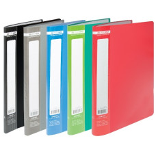 тека Buromax із 10-ма файлами А4 пластикова  ВМ.3600  (24/144)