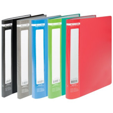 тека Buromax із 30-ма файлами А4 пластикова  ВМ.3611  (24/72)