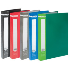 тека Buromax із 40-ка файлами А4 пластикова  ВМ.3616  (24/72)