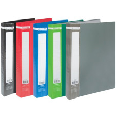 тека Buromax із 60-ма файлами А4 пластикова  ВМ.3621  (24/72)