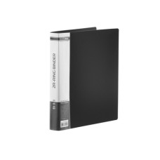 тека Buromax з 2-ма кільцями А5 пластикова (шир. торця 2,5см.)  ВМ.3168  (24/96)