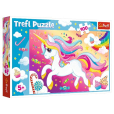 пазли Trefl  100 елем. Солодкий єдиноріг  16386