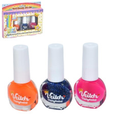 косметика лак для нігтів 3шт. в кор. 18х14х2см.  SR24034-3C  (144)