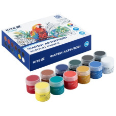 фарби акрилові Kite 12кол./20мл.  К-275  (1/12)