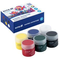 фарби акрилові Kite  6кол./20мл.  К-271  (1/24)