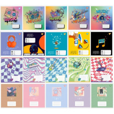 зошит для нот YES  А5 12арк. (25/500)