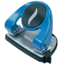 діркопробивач Economix E40118 до 30арк., мет. корпус, з лінійкою  (12)