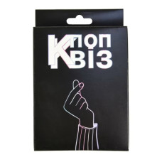 настільна карткова гра-вікторина "К-поп Квіз" в кор. 12х9,1х2,2см. Strateg  30493  (48)