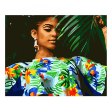 картина за номер. Strateg 40х50см. "Яскраві фарби"  GS836  (43)