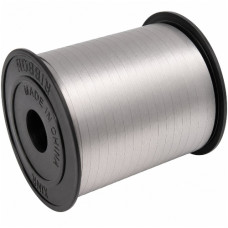 стрічка для повітряних кульок, подарунків та квітів сіра 5мм./300 ярдів  3302-0187