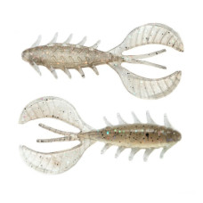 принада їстівний силікон Angry Baits Chubby Craw 2.4" колір 04 White Mouse UV,  7шт./уп.  АВ1002