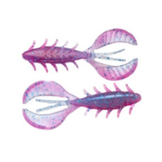 принада їстівний силікон Angry Baits Chubby Craw 2.4" колір 51 Clear Morning UV,  7шт./уп.  АВ1011