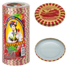 кришка металева для консервування Хуторянка  (50/500)