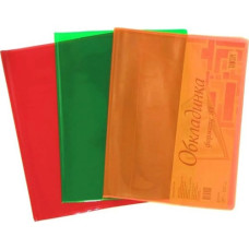 обкладинки Tascom "Супер" д/формата А4 неонові прозорі 297х420мм. (штрих-код)  (10/150)