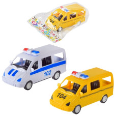 машинка інерц. 13см. (спецслужби) в кул. 13х6х5,5см.  J0088  (144/288)