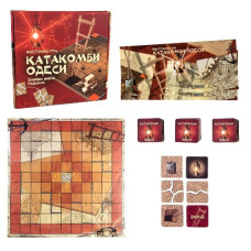 настільна розважальна гра "Катакомби Одеси" в кор. Strateg  30285  (13)