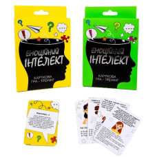 настільна розважальна тренінг-гра "Емоційний інтелект" в кор. 13,5х9,3х2,3см.  Strateg  30237  (62)