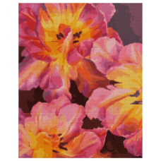 алмазна мозаїка Santi 40х50см. "Квітучі тюльпани"  954918