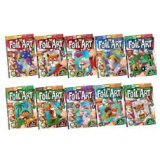 набір д/творч. Danko toys "Аплікація кольоровою фольгою" FOIL ART  FAR-01-01  (20)