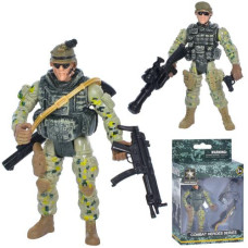 набір з фігуркою солдат 10см., зброя 2шт., в кор. 17х11х3,5см.  2004  (108)