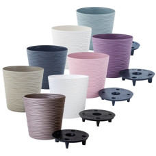 горщик для квітів Алеана "Ф'южн" зі вставкою низький 30х28,5см.