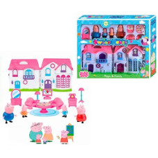 будиночок РР 18х17х6см., фігурки 4шт. 5см./8,5см., меблі, в кор. 42х34х6,5см.  РР6005  (20)