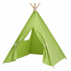 намет вігвам каркасний, дерев'яні опори 8шт. 67,5см., вікно, в кор. 69х10х10см. MR 1580-2  (4)