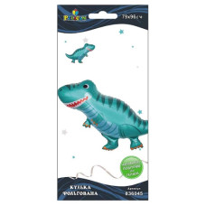 кулька фольгована Pelican Динозавр крокодил 96см.  836045