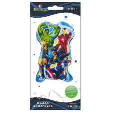 кулька фольгована Pelican Супергерої 58см.  836025