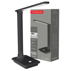 лампа настільна Titanum LED, 10W, 3000-6500К, 220V  TLTF-009B