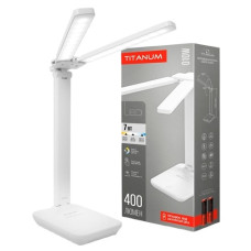 лампа настільна Titanum LED, акум., 7W, 2700-6000К, 220V  TLTF-010W
