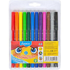 фломастери Marco  1690-12 Super Washable 12кол. PVC-упак.  1690-12  (24/192)
