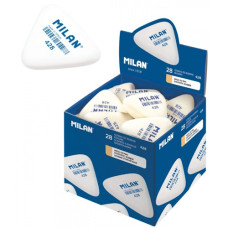 гумка Milan 428 трикутна велика біла 5,1х4,6х1,3см. в карт. кор. (уп.-28шт.)  (28/252)