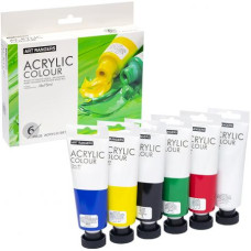 фарби акрилові Art Ranger  6кол.х75мл., пласт. туби  FEA0675-R  (12)