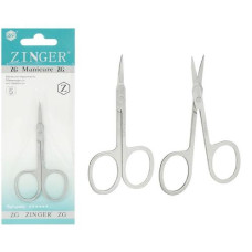 ножиці манікюрні "Zingko Manicure" сталеві вигнуті 9см.  Х1-16/90270  (12/1200)