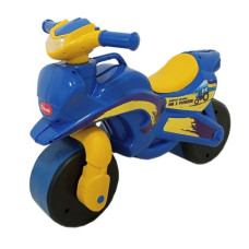 мотобайк музичний Спорт Doloni-toys жовто-синій   0139/64