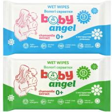 серветки вологі Baby angel  15шт.  (132)