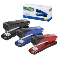 степлер Buromax №24 металевий, до 25арк. 13,8х6,5х4,0см.  ВМ.4256  (12/72)