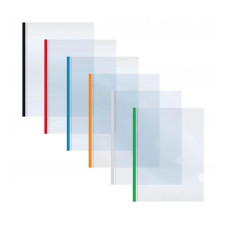 тека Economix E31261 з бок. планкою-затискачем пласт. 10мм. 2-65арк. А5  (5/180)